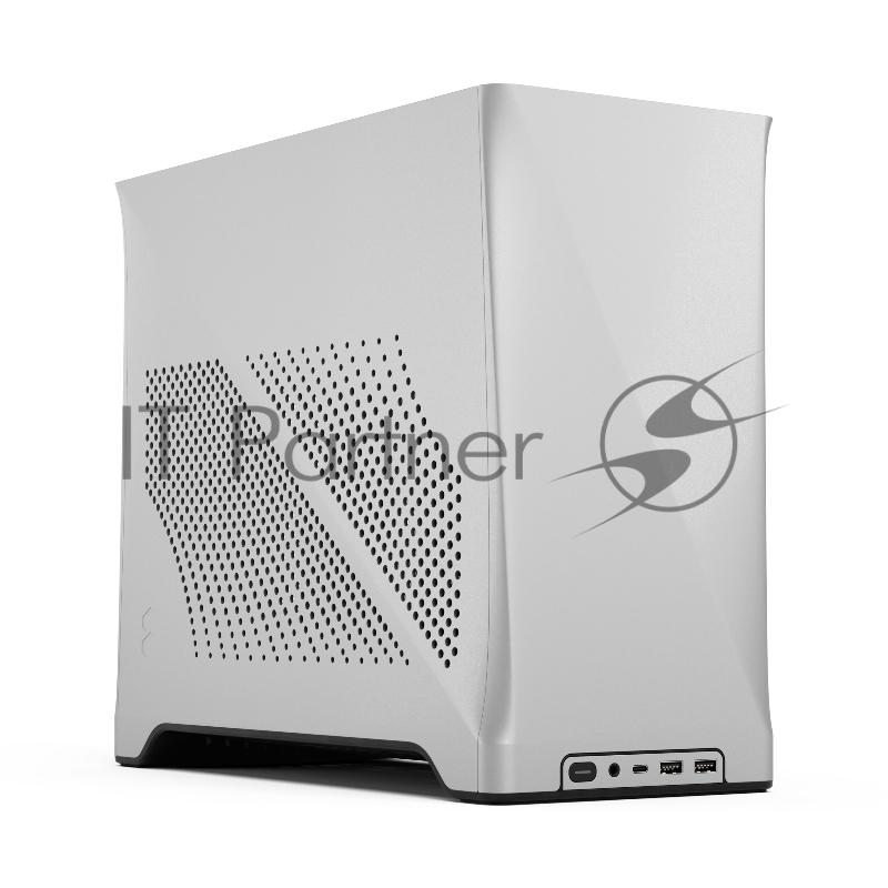 Корпус ПК без блока питания Fractal Design Era 2, SFF, 2x120mm, 2xUSB-A 3.0 + 1xUSB 3.2 Type-C, SFX PSU Support, mITX Silver