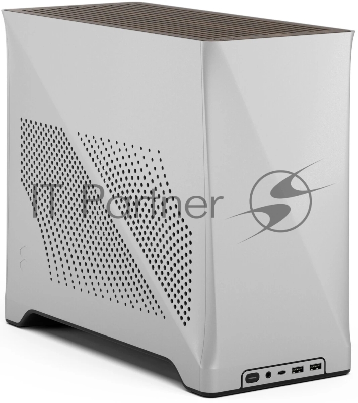 Корпус ПК без блока питания Fractal Design Era 2, SFF, 2x120mm, 2xUSB-A 3.0 + 1xUSB 3.2 Type-C, SFX PSU Support, mITX Silver