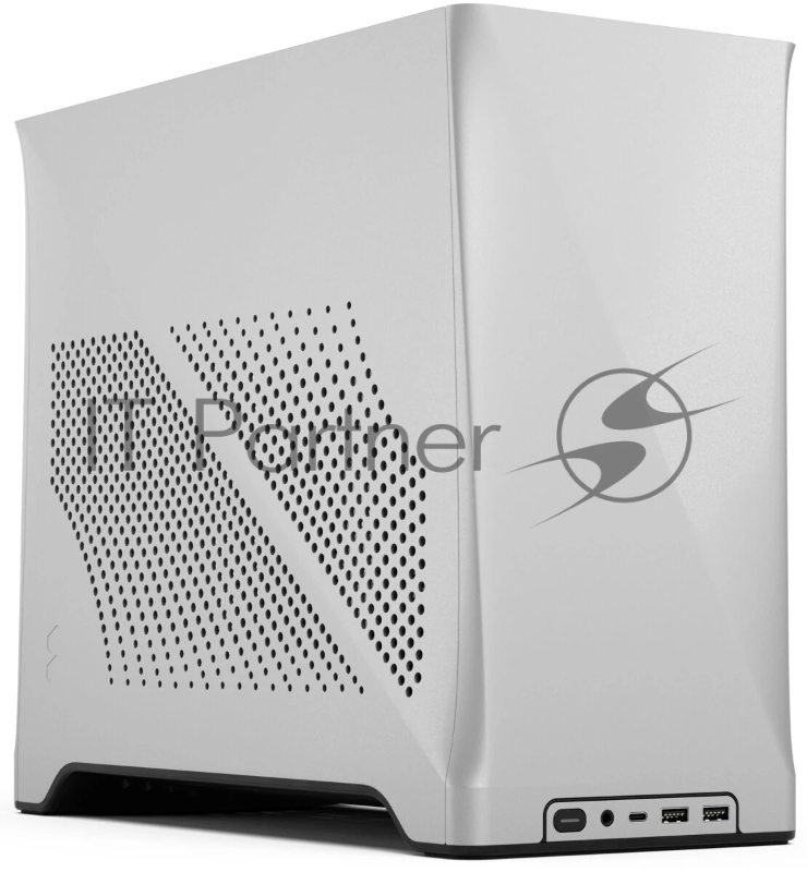 Корпус ПК без блока питания Fractal Design Era 2, SFF, 2x120mm, 2xUSB-A 3.0 + 1xUSB 3.2 Type-C, SFX PSU Support, mITX Silver