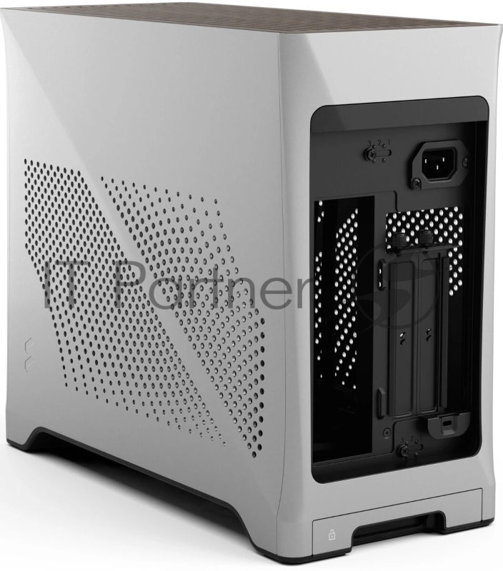 Корпус ПК без блока питания Fractal Design Era 2, SFF, 2x120mm, 2xUSB-A 3.0 + 1xUSB 3.2 Type-C, SFX PSU Support, mITX Silver