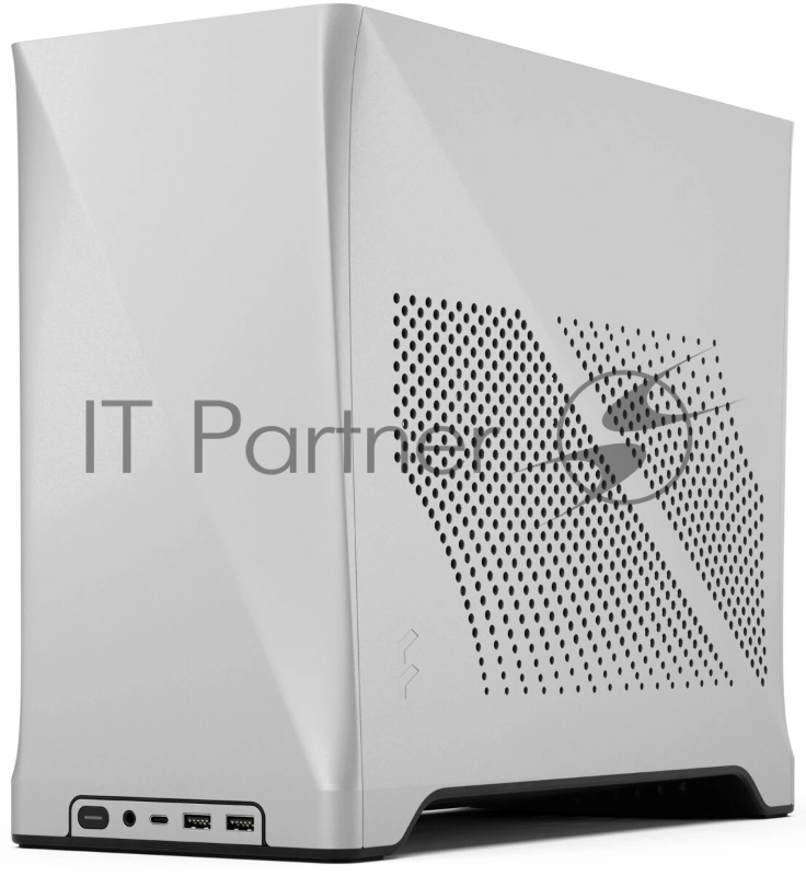 Корпус ПК без блока питания Fractal Design Era 2, SFF, 2x120mm, 2xUSB-A 3.0 + 1xUSB 3.2 Type-C, SFX PSU Support, mITX Silver