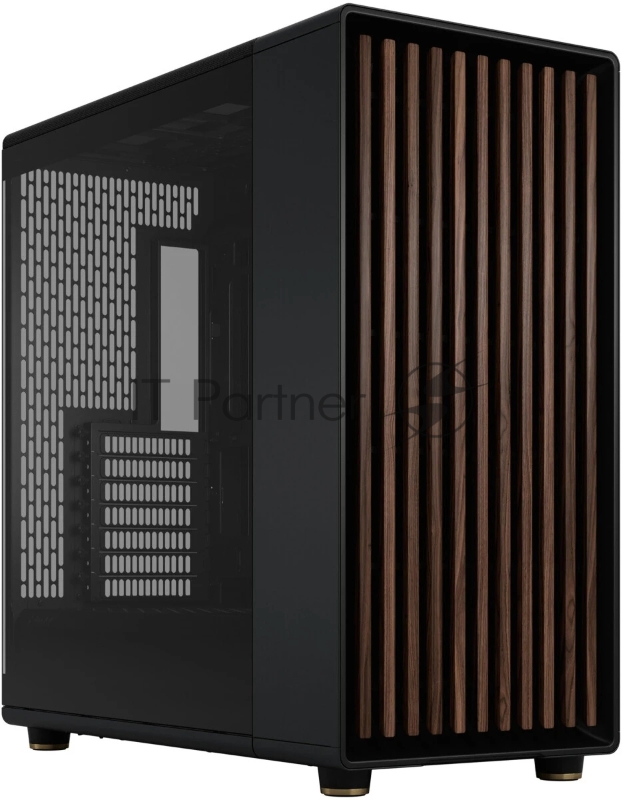 Корпус ПК без блока питания Fractal Design North XL RC Charcoal TG Dark, Full-Tower, 3x140mm, 2xUSB-A 3.0 + 1xUSB 3.2 Type-C, ATX, mATX, mITX Black