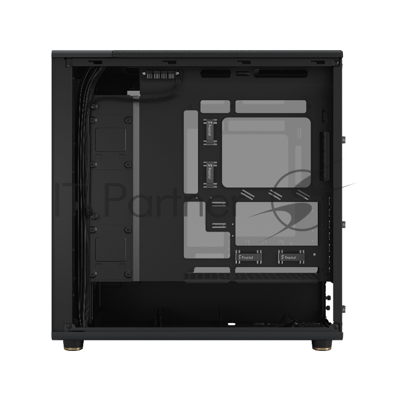 Корпус ПК без блока питания Fractal Design North XL RC Charcoal TG Dark, Full-Tower, 3x140mm, 2xUSB-A 3.0 + 1xUSB 3.2 Type-C, ATX, mATX, mITX Black