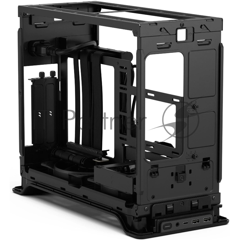 Корпус ПК без блока питания Fractal Design Era 2, Mini-Tower, 2x120mm, 2xUSB-A 3.0 + 1xUSB 3.2 Type-C, SFX PSU Support, mITX Charcoal Gray
