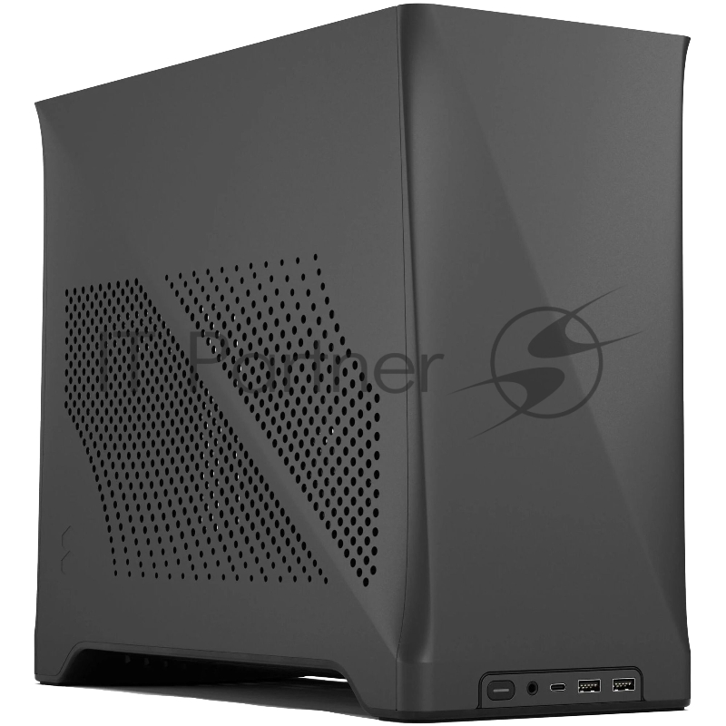 Корпус ПК без блока питания Fractal Design Era 2, Mini-Tower, 2x120mm, 2xUSB-A 3.0 + 1xUSB 3.2 Type-C, SFX PSU Support, mITX Charcoal Gray