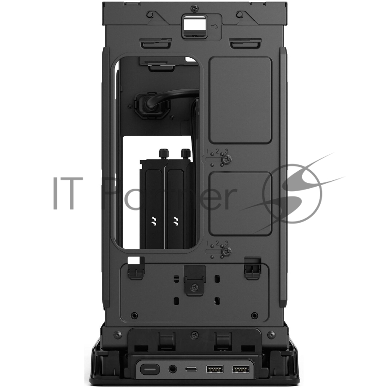 Корпус ПК без блока питания Fractal Design Era 2, Mini-Tower, 2x120mm, 2xUSB-A 3.0 + 1xUSB 3.2 Type-C, SFX PSU Support, mITX Charcoal Gray