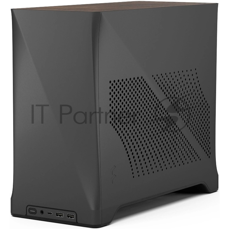 Корпус ПК без блока питания Fractal Design Era 2, Mini-Tower, 2x120mm, 2xUSB-A 3.0 + 1xUSB 3.2 Type-C, SFX PSU Support, mITX Charcoal Gray