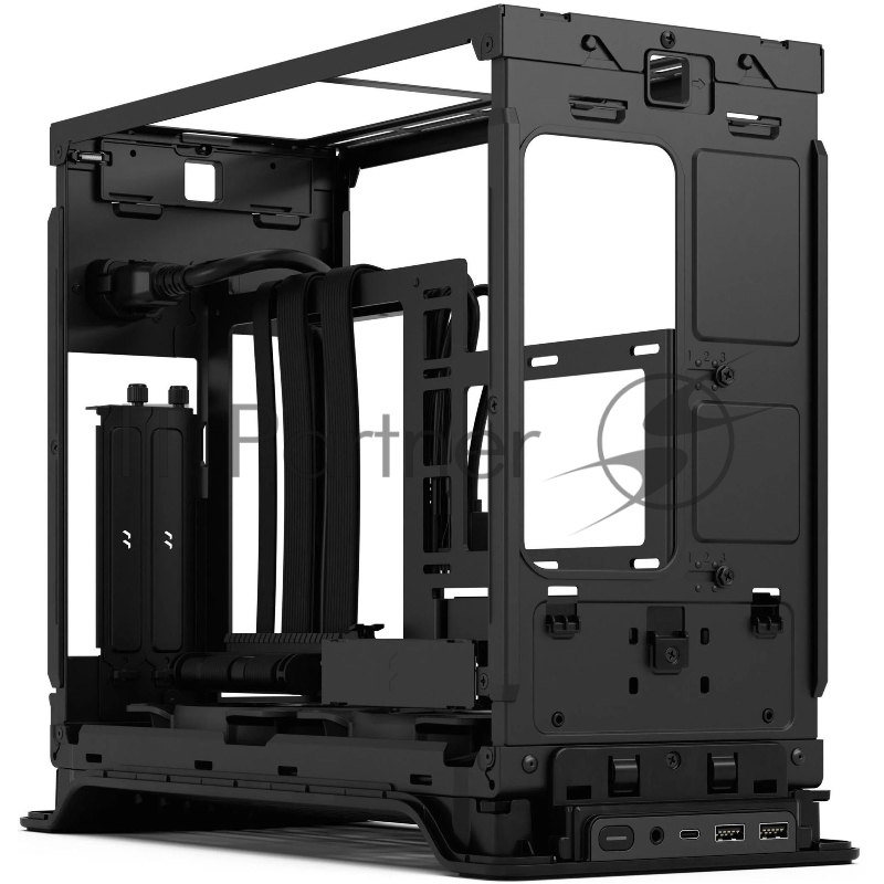 Корпус ПК без блока питания Fractal Design Era 2, Mini-Tower, 2x120mm, 2xUSB-A 3.0 + 1xUSB 3.2 Type-C, SFX PSU Support, mITX Charcoal Gray