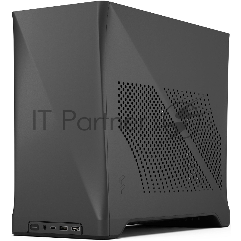 Корпус ПК без блока питания Fractal Design Era 2, Mini-Tower, 2x120mm, 2xUSB-A 3.0 + 1xUSB 3.2 Type-C, SFX PSU Support, mITX Charcoal Gray