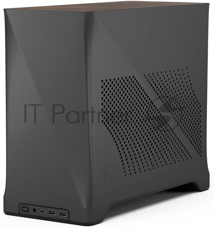 Корпус ПК без блока питания Fractal Design Era 2, Mini-Tower, 2x120mm, 2xUSB-A 3.0 + 1xUSB 3.2 Type-C, SFX PSU Support, mITX Charcoal Gray