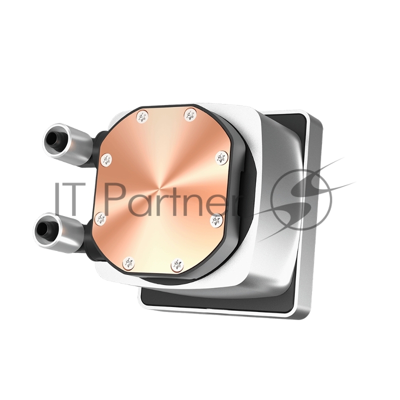 Система охлаждения PCCooler DT360 ARGB Display WH (300W, 360mm, LED temp., White, ARGB/ Fans: 3x120mm, 83.83CFM, 3000RPM/ Pump height 62mm, 15dBA, 2600RPM, Rad thickness 27mm/ S: 1851, 1700, 1200, 115X, AM5, AM4)