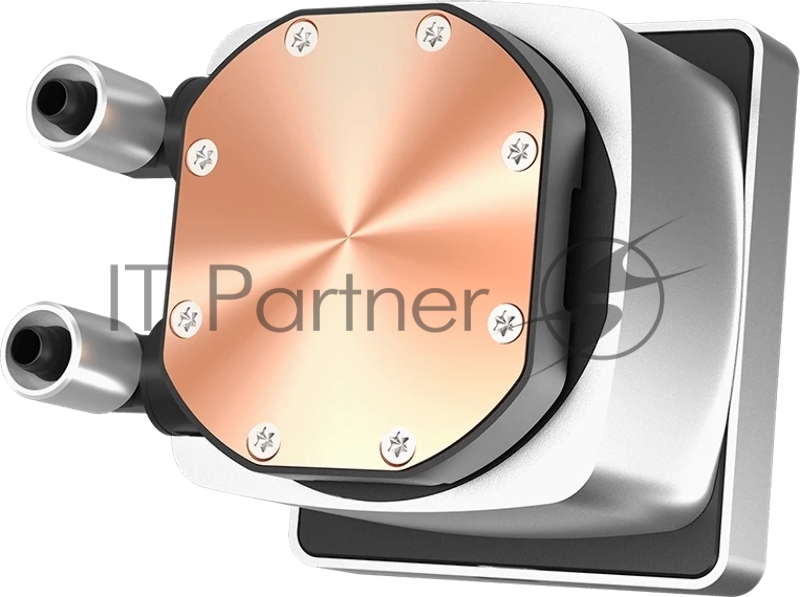Система охлаждения PCCooler DT360 ARGB Display WH (300W, 360mm, LED temp., White, ARGB/ Fans: 3x120mm, 83.83CFM, 3000RPM/ Pump height 62mm, 15dBA, 2600RPM, Rad thickness 27mm/ S: 1851, 1700, 1200, 115X, AM5, AM4)