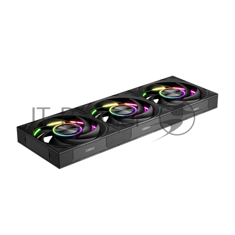 Система охлаждения PCCooler DT360 ARGB Display BK (300W, 360mm, LED temp., Black, ARGB/ Fans: 3x120mm, 83.83CFM, 3000RPM/ Pump height 62mm, 15dBA, 2600RPM, Rad thickness 27mm/ S: 1851, 1700, 1200, 115X, AM5, AM4)