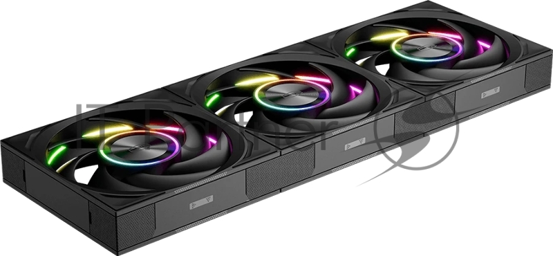 Система охлаждения PCCooler DT360 ARGB Display BK (300W, 360mm, LED temp., Black, ARGB/ Fans: 3x120mm, 83.83CFM, 3000RPM/ Pump height 62mm, 15dBA, 2600RPM, Rad thickness 27mm/ S: 1851, 1700, 1200, 115X, AM5, AM4)