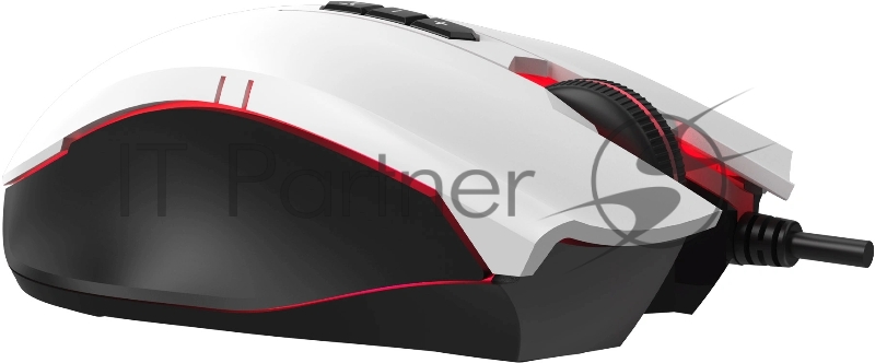 Мышь A4Tech Bloody ES7 белый оптическая 6000dpi USB 8but (ES7 PANDA WHITE)
