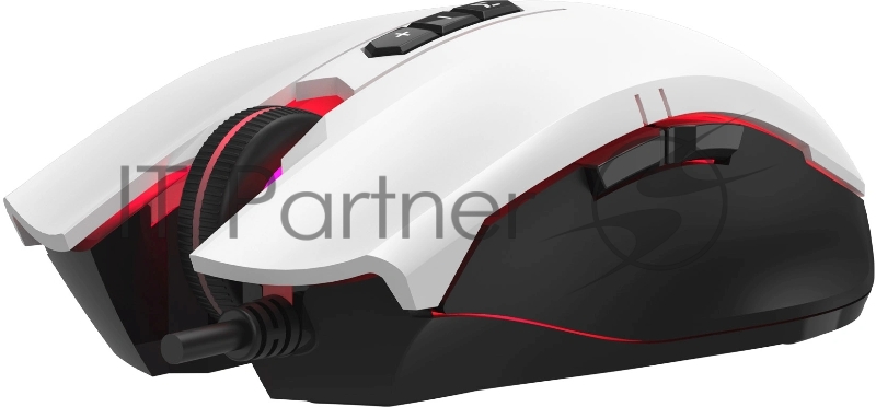 Мышь A4Tech Bloody ES7 белый оптическая 6000dpi USB 8but (ES7 PANDA WHITE)