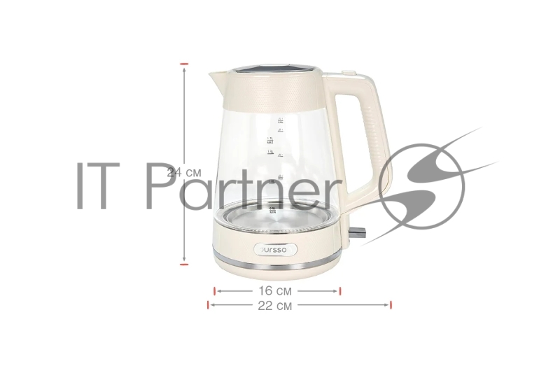 Чайник электрический OURSSON KE1747G/IV