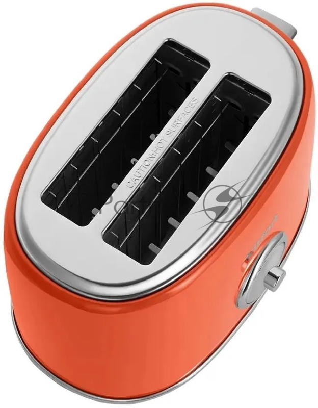 Тостер Kitfort КТ-6456 980Вт красный/серебристый