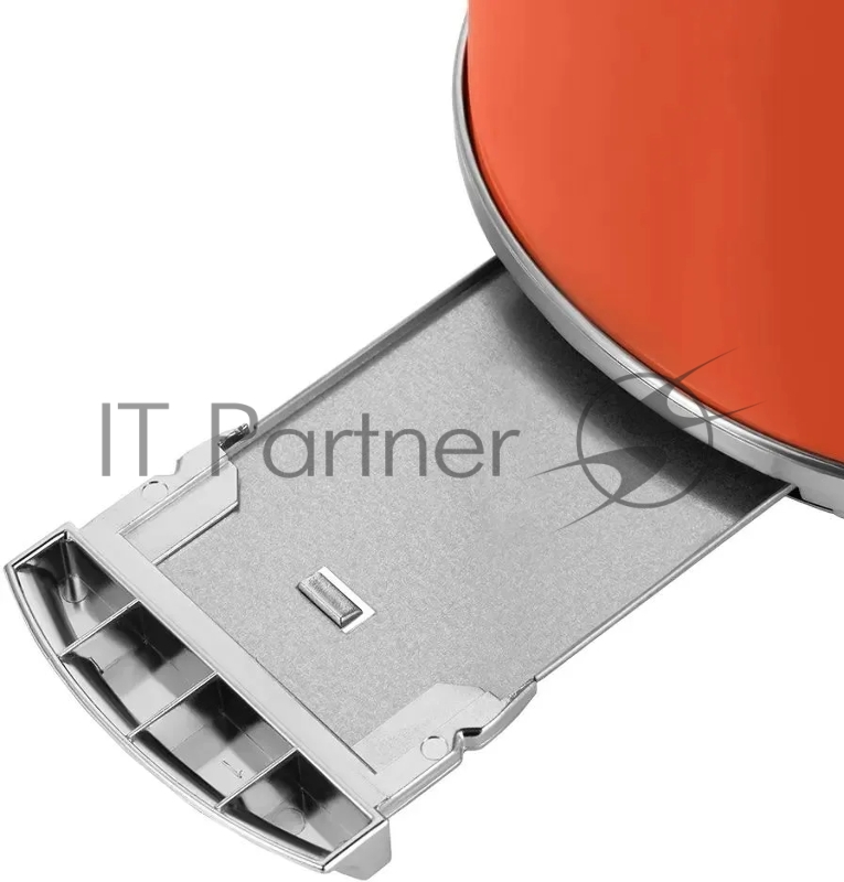 Тостер Kitfort КТ-6456 980Вт красный/серебристый