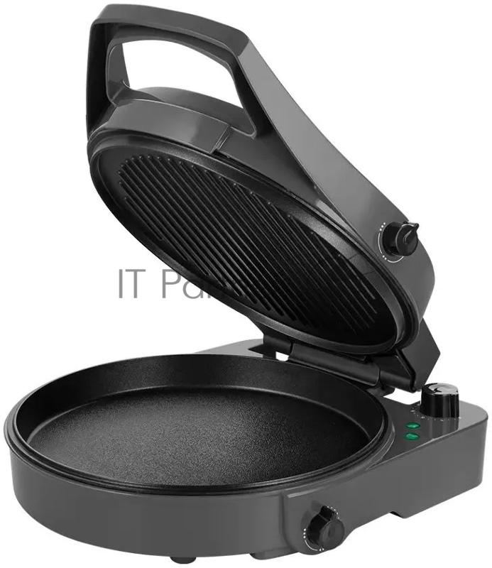 Пиццамейкер Kitfort КТ-4637 1800Вт серый/черный