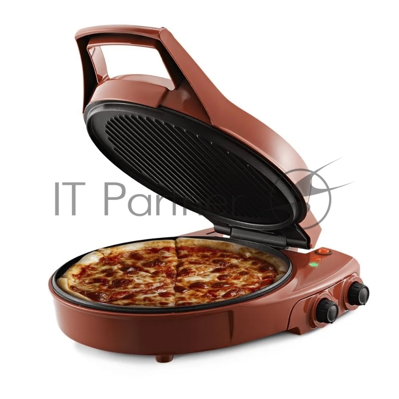 Пиццамейкер Kitfort КТ-4636 1800Вт коричневый/черный