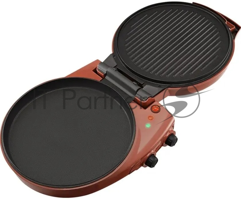 Пиццамейкер Kitfort КТ-4636 1800Вт коричневый/черный