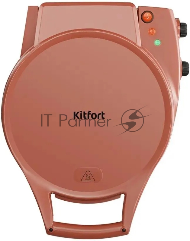 Пиццамейкер Kitfort КТ-4636 1800Вт коричневый/черный