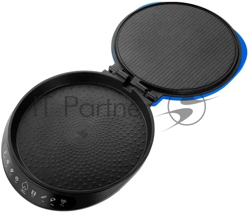 Пиццамейкер Kitfort КТ-3680 1800Вт синий/черный