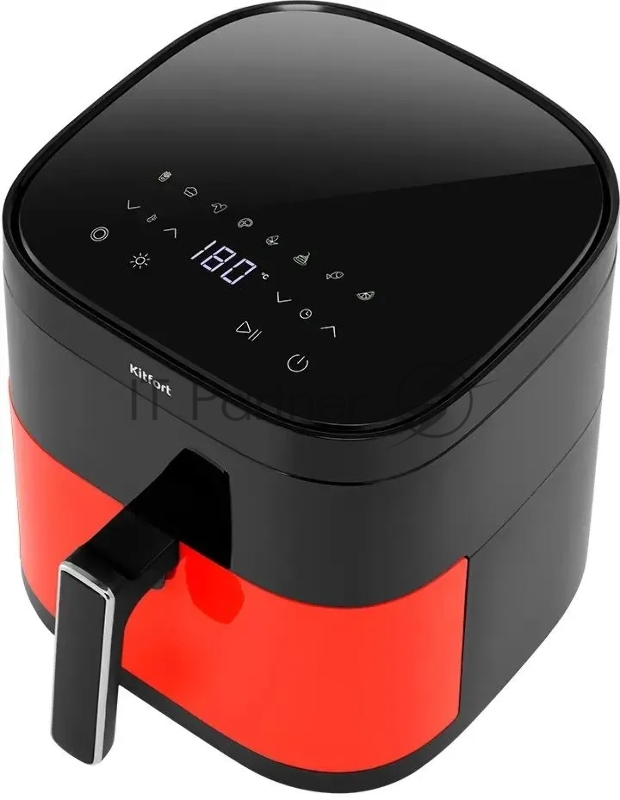 Аэрогриль Kitfort КТ-2291 1700Вт красный/черный