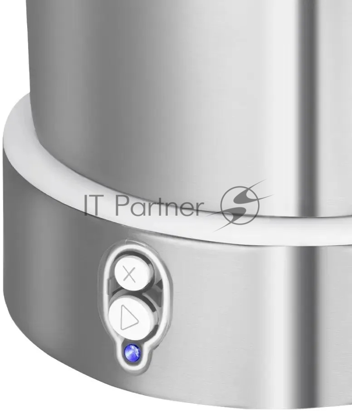 Кофеварка капельная Kitfort КТ-7326 серебристый/белый, исп. кофе - молотый, 1,2 л, 800 Вт