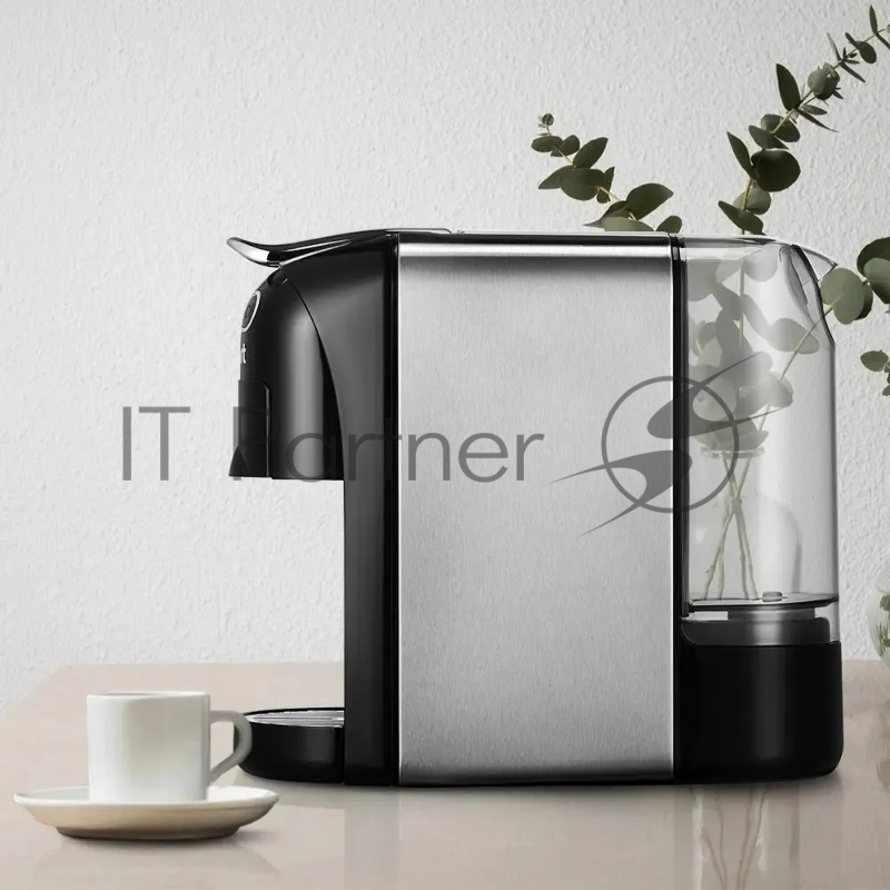 Кофемашина Kitfort КТ-7508 1400Вт серебристый/черный