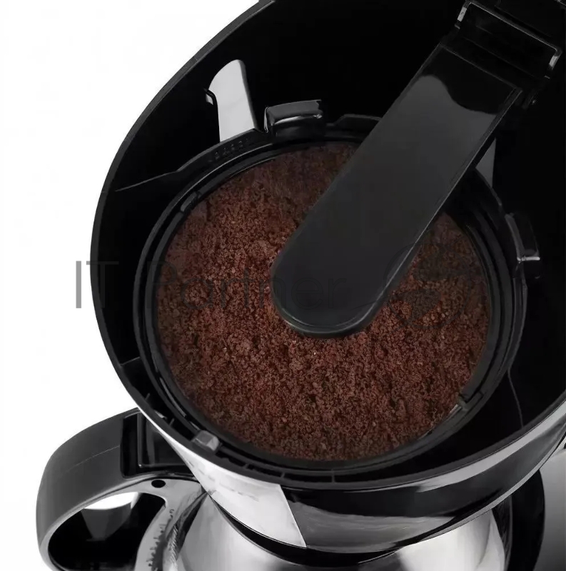 Кофеварка капельная Kitfort КТ-7260 550Вт черный/нержавеющая сталь