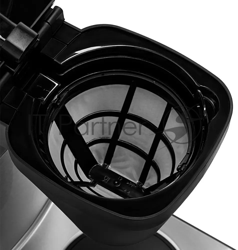 Кофеварка капельная Kitfort КТ-7213 1550Вт нержавеющая сталь/черный