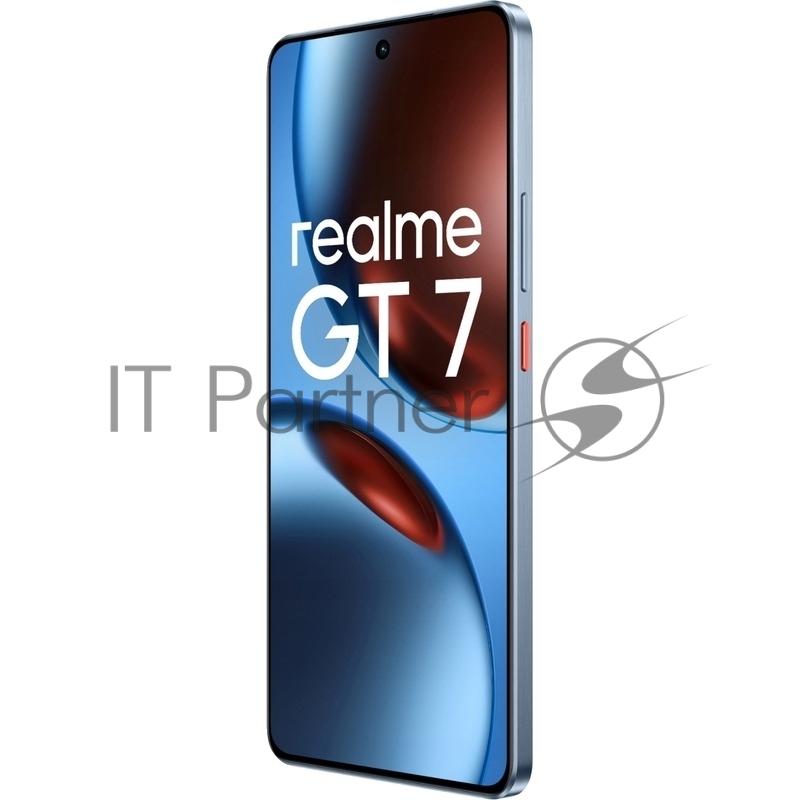 Смартфон Realme RMX5061 GT 7 512Gb 12Gb голубой моноблок 3G 4G 6.78 1264x2780 Android 15 50Mpix 802.11 a/b/g/n/ac/ax/be NFC GPS GSM900/1800 GSM1900