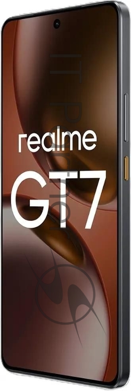 Смартфон Realme RMX5061 GT 7 256Gb 12Gb черный моноблок 3G 4G 6.78 1264x2780 Android 15 50Mpix 802.11 a/b/g/n/ac/ax/be NFC GPS GSM900/1800 GSM1900