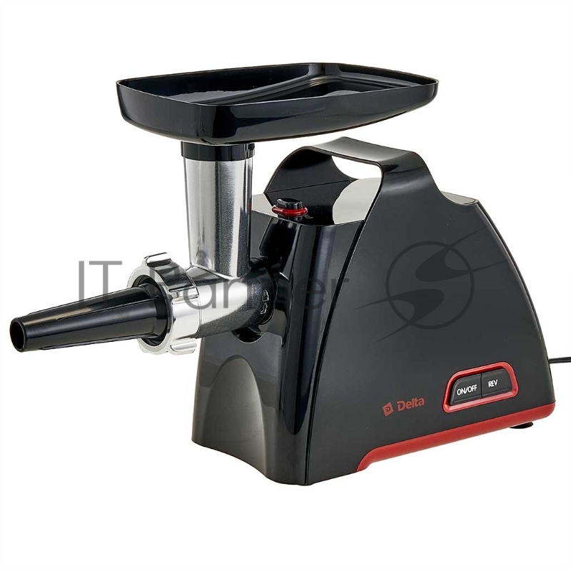 Мясорубка электрическая DELTA DL-6105M черный с красным