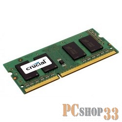 Модуль памяти SO-DIMM 4ГБ DDR3L SDRAM Crucial CT51264BF160BJ (PC12800, 1600МГц, CL11)