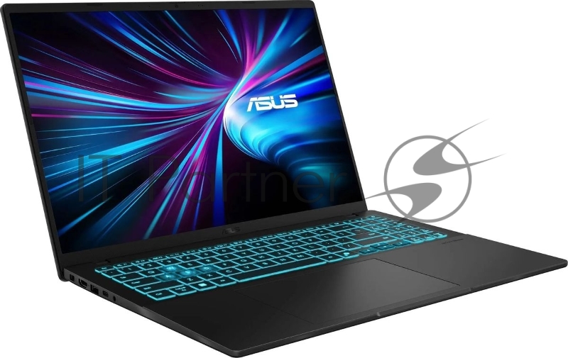 Ноутбук Asus VivoBook 16 V3607VM-RP090 Core 5 210H 16Gb SSD512Gb NVIDIA GeForce RTX5060 8Gb 16 IPS WUXGA (1920x1200) без ОС black WiFi BT Cam (90NB16K1-M006T0)