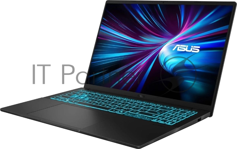 Ноутбук Asus VivoBook 16 V3607VM-RP067 Core 5 210H 32Gb SSD512Gb NVIDIA GeForce RTX5060 8Gb 16 IPS WUXGA (1920x1200) без ОС black WiFi BT Cam (90NB16K1-M005N0)