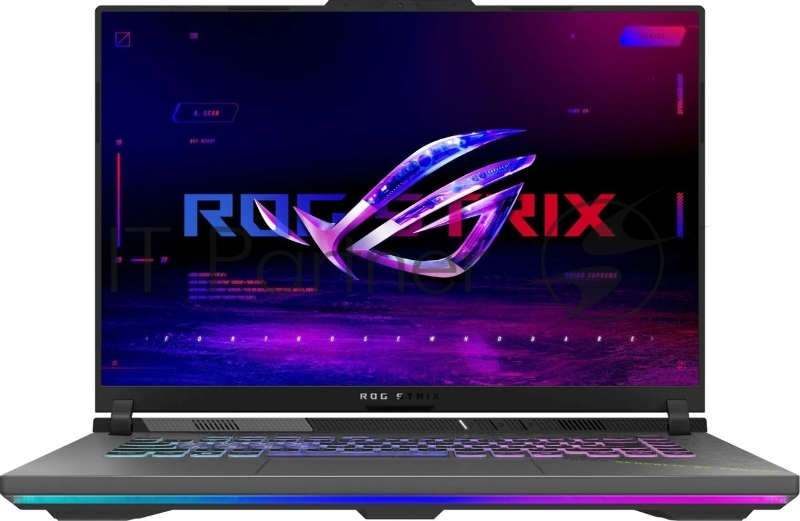 Ноутбук Asus ROG Strix G16 G614FR-S5054 Ryzen 9 9955HX 32Gb SSD1Tb NVIDIA GeForce RTX5070Ti 12Gb 16 IPS 2.5K (2560x1600) без ОС grey WiFi BT Cam (90NR0NK8-M002E0)