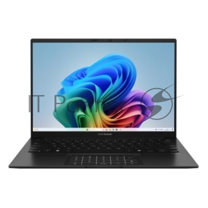 Ноутбук ASUS ZenBook 14 OLED UM3406KA-PP181 черный AMD Ryzen AI 7 350 2000MHz/14/2880x1800/32GB/1024 SSD/AMD Radeon 860M/Wi-Fi/Bluetooth/Windows 11 Pro
