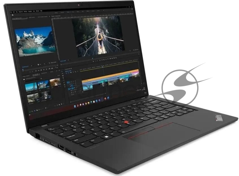 Ноутбук Lenovo ThinkPad T14 G4 Core i5 1335U 16Gb SSD1Tb Intel UHD Graphics 14 IPS WUXGA (1920x1200) Windows 11 Pro 64 black WiFi BT Cam (21HESGC100)