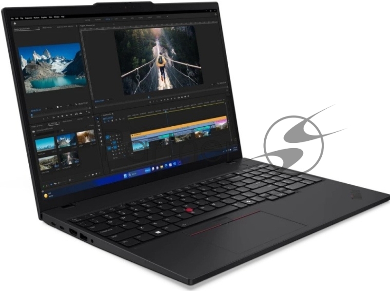 Ноутбук Lenovo ThinkPad T16 G3 Core Ultra 5 125U 16Gb SSD512Gb Intel Graphics 16 IPS WUXGA (1920x1200) Windows 11 Pro 64 black WiFi BT Cam (21MQS0T500)