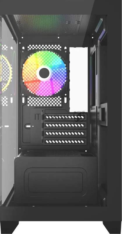 Корпус Accord ACC-350-02B черный без БП mATX 1x120mm 1xUSB2.0 1xUSB3.0 1xUSB3.1 audio