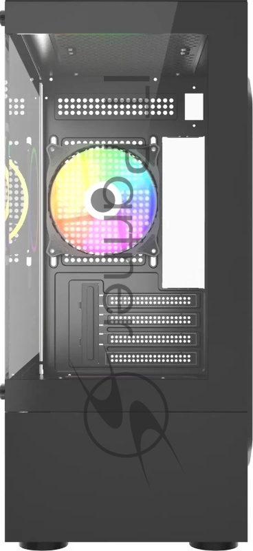 Корпус Accord ACC-285-02B черный без БП mATX 1x120mm 1xUSB2.0 1xUSB3.0 1xUSB3.1 audio