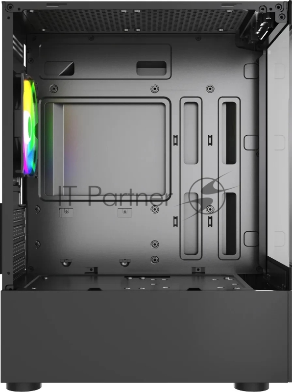 Корпус Accord ACC-285-02B черный без БП mATX 1x120mm 1xUSB2.0 1xUSB3.0 1xUSB3.1 audio