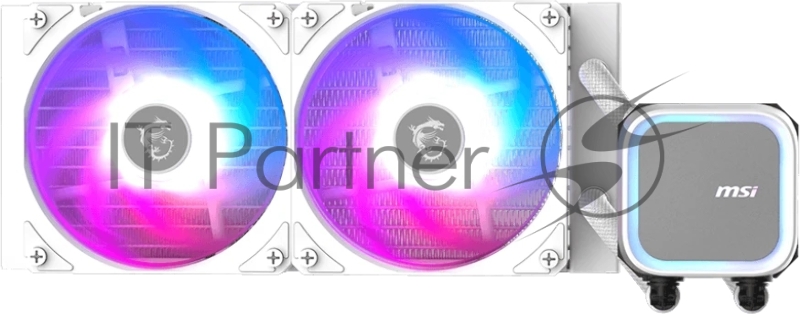 Кулер для процессора MULTI SOCKET MAG CORELIQUID A13 240 WHITE MSI