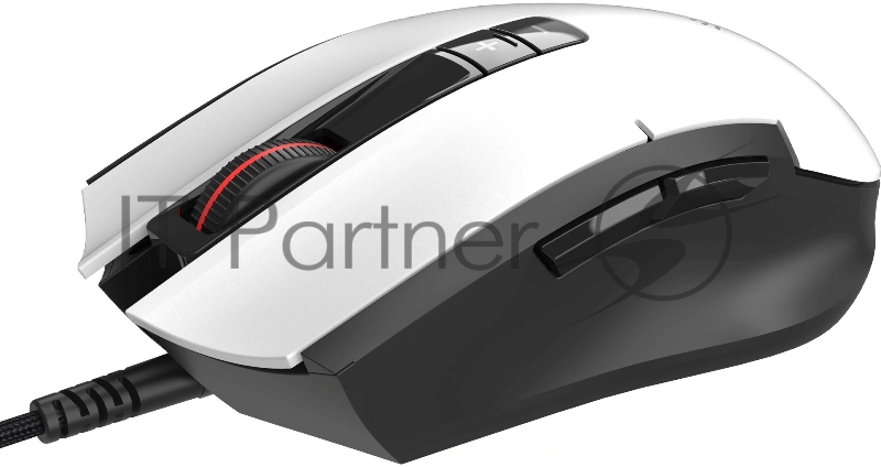 Мышь A4Tech Bloody ES8 белый оптическая 6000dpi USB 7but (ES8 PANDA WHITE)