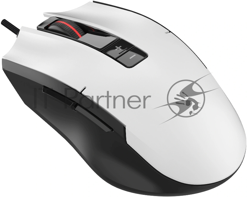 Мышь A4Tech Bloody ES8 белый оптическая 6000dpi USB 7but (ES8 PANDA WHITE)