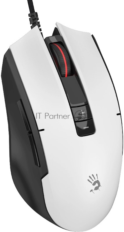 Мышь A4Tech Bloody ES8 белый оптическая 6000dpi USB 7but (ES8 PANDA WHITE)